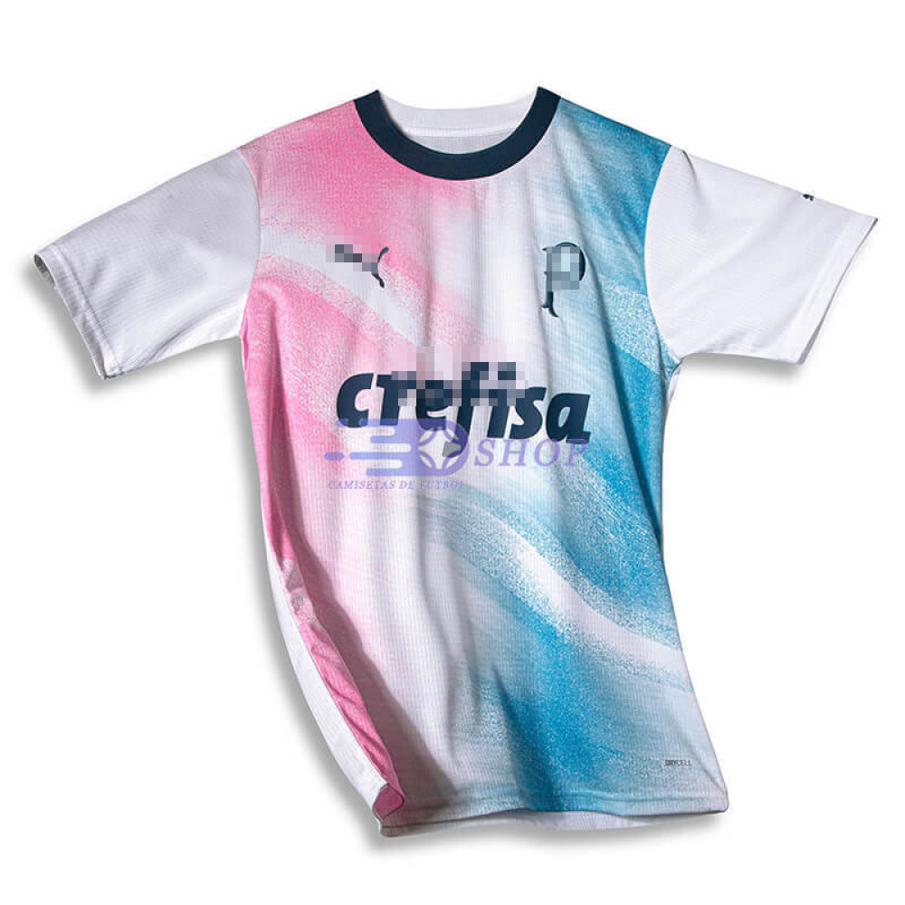 Camiseta Palmeiras 2023/2024 Blanco/Rosa/Azul Especial Edición