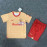 Camiseta RC Lens Dorado 2023/2024 Niño Kit