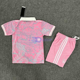 Camiseta Real Madrid Rosa 2023/2024 Niño Kit