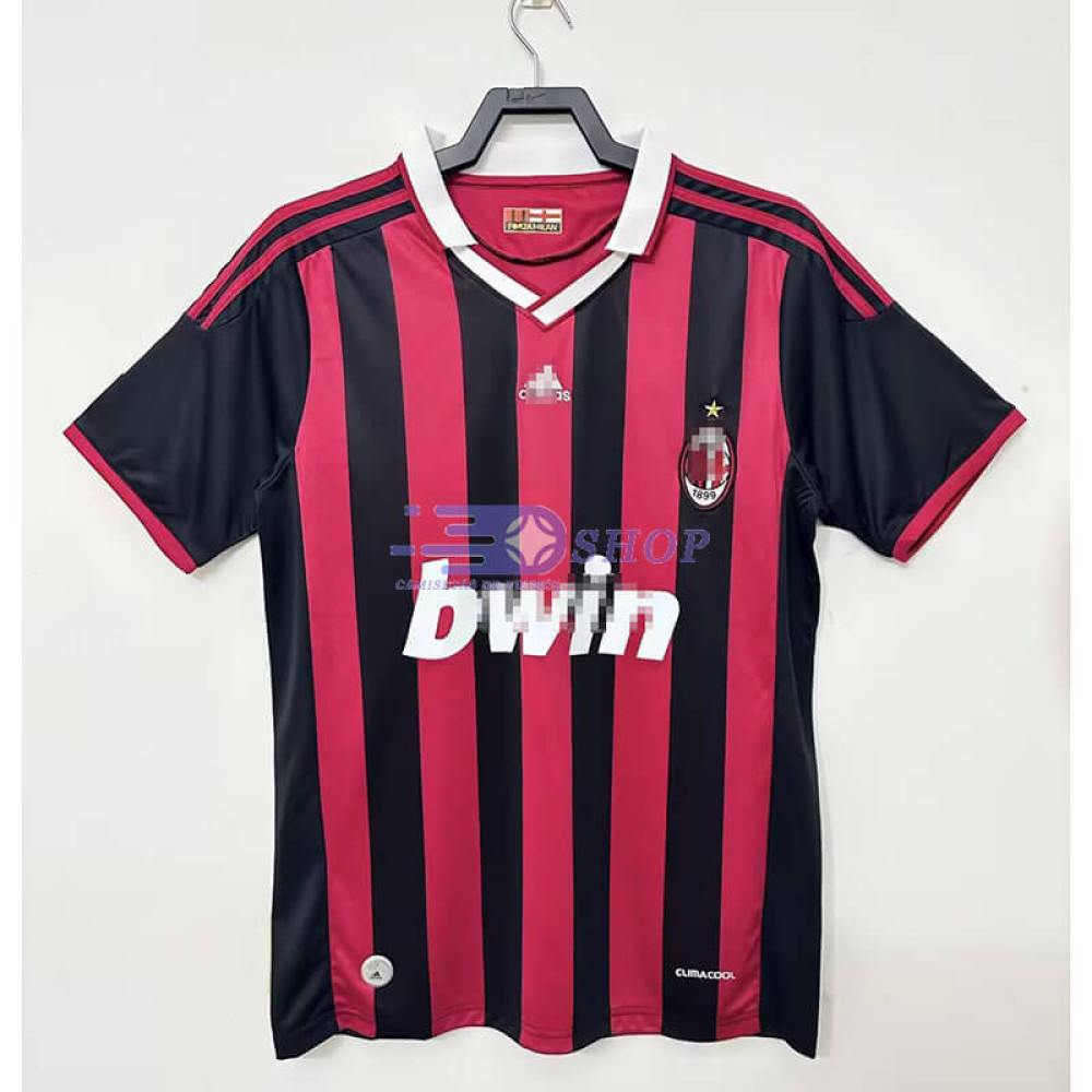 Camiseta AC Milan 2009/10 1ª Equipación Retro