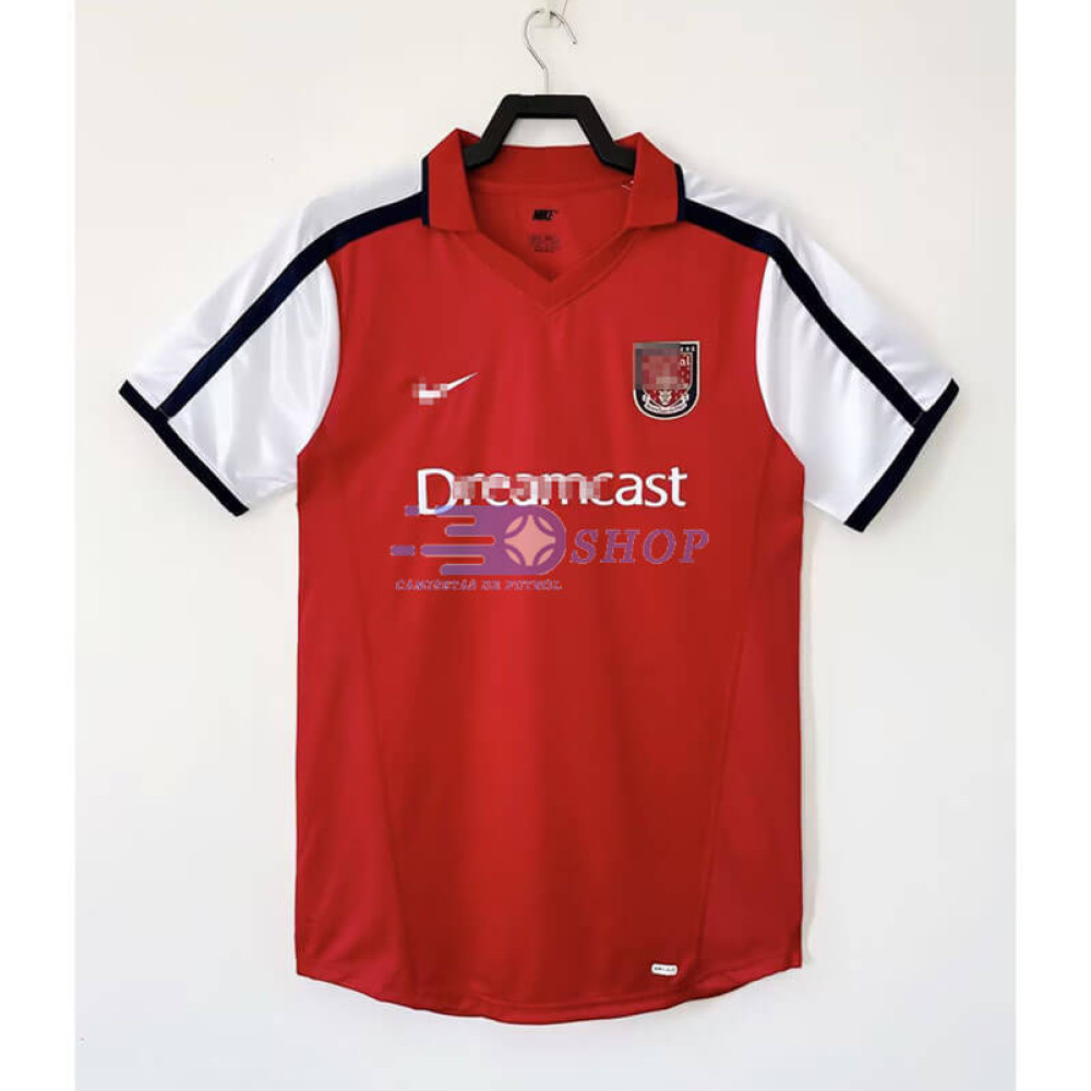 Camiseta Arsenal 2001/02 1ª Equipación Retro