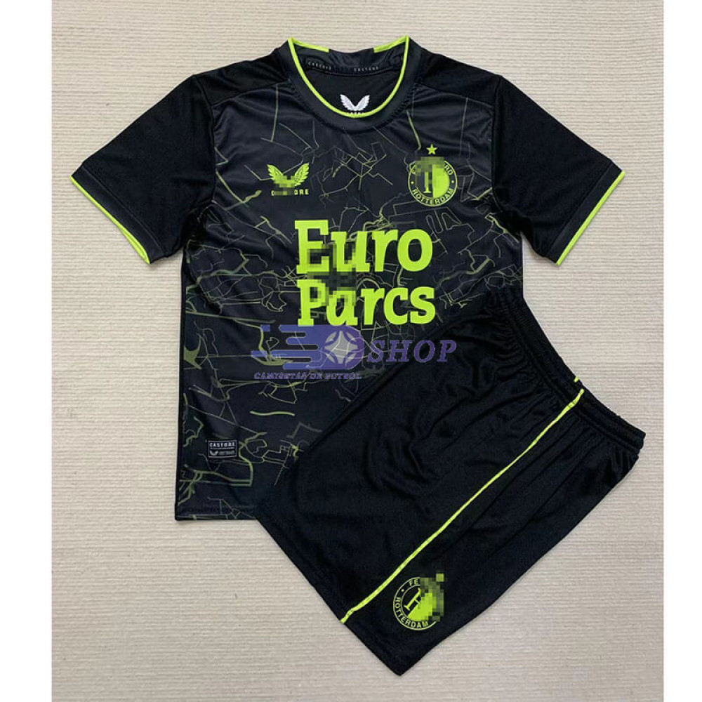 Camiseta Feyenoord 2023/2024 4ª Equipación Niño Kit