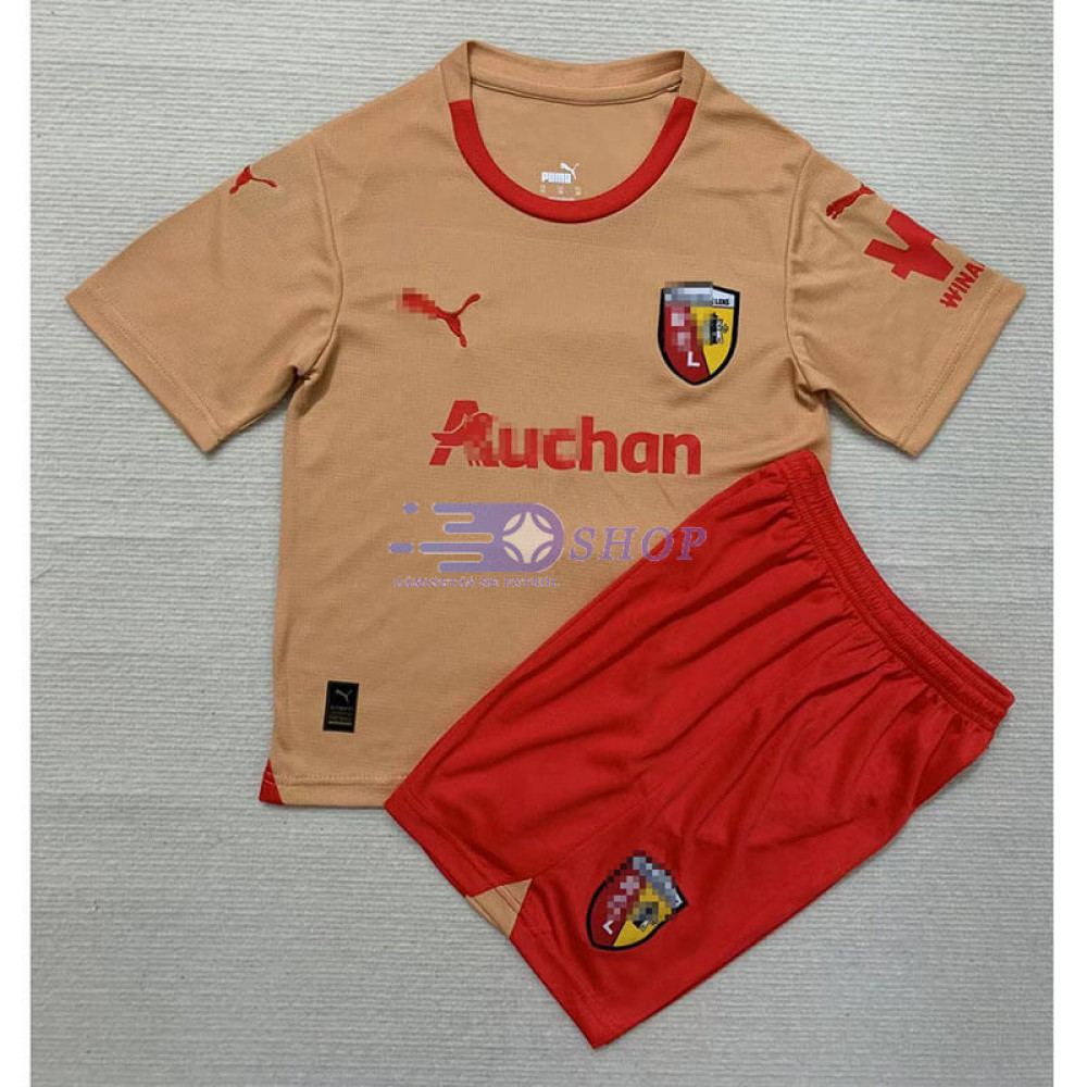 Camiseta RC Lens 2023/2024 4ª Equipación Niño Kit