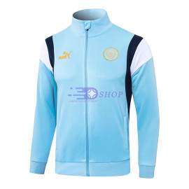 Chaqueta Manchester City Azul Marca Oro 2023/2024