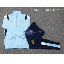 Chaqueta Manchester City Azul Marca Oro 2023/2024