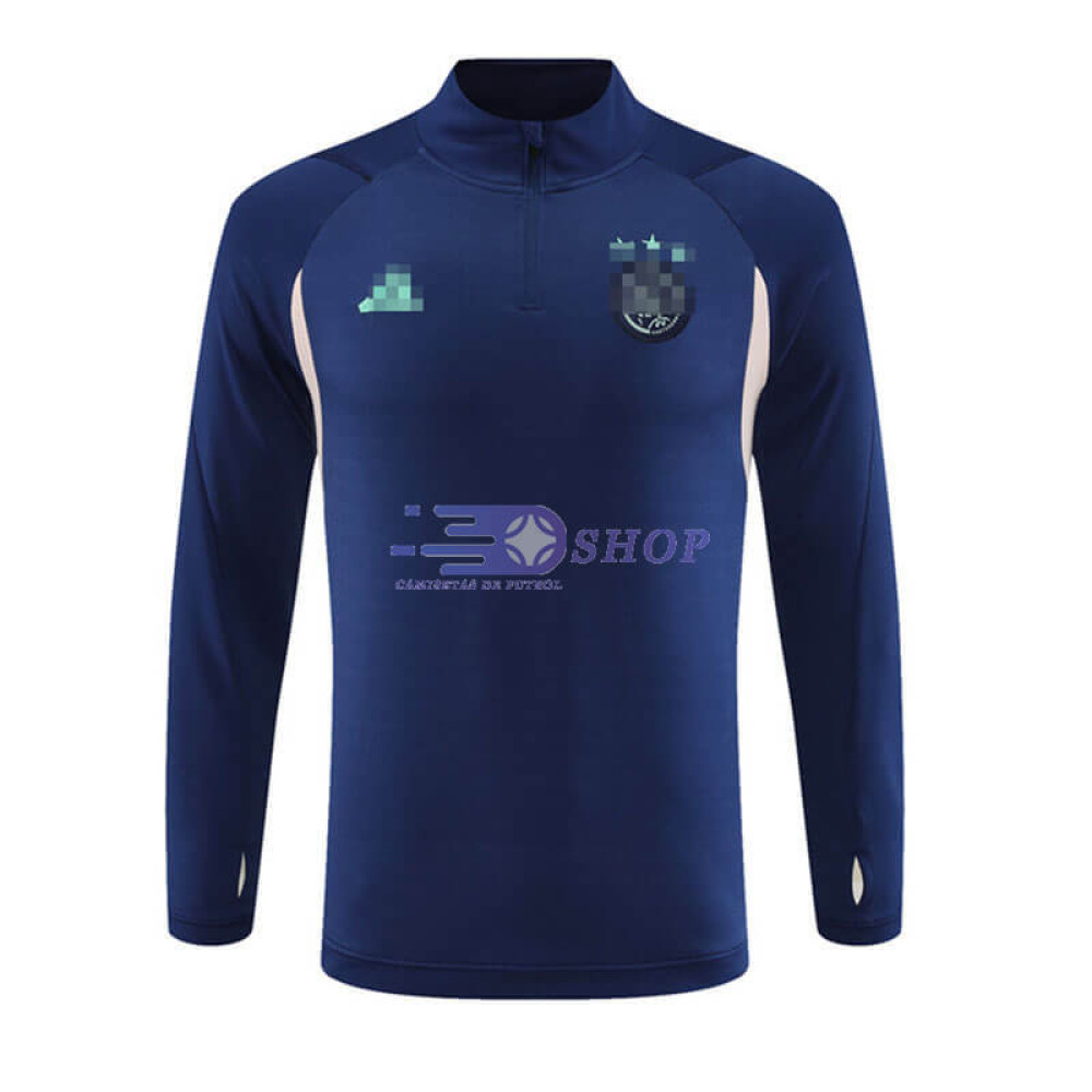 Sudadera de Entrenamiento Ajax de Ámsterdam Azul Oscuro 2023/2024