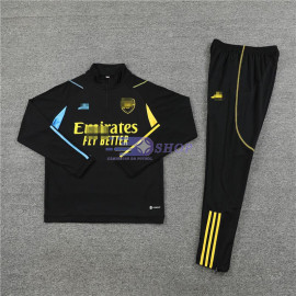 Sudadera de Entrenamiento Arsenal Negro 2023/2024 Niño Kit
