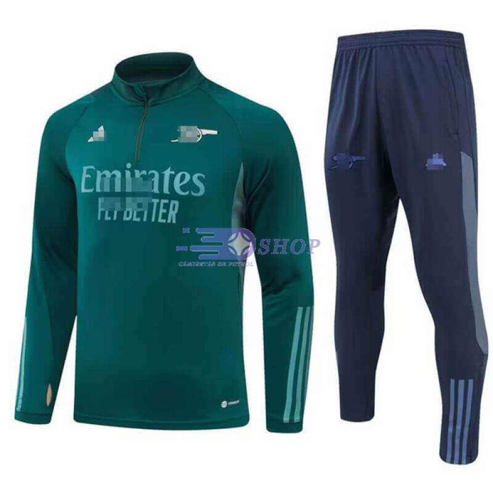 Sudadera de Entrenamiento Arsenal Verde 2023/2024 Kit