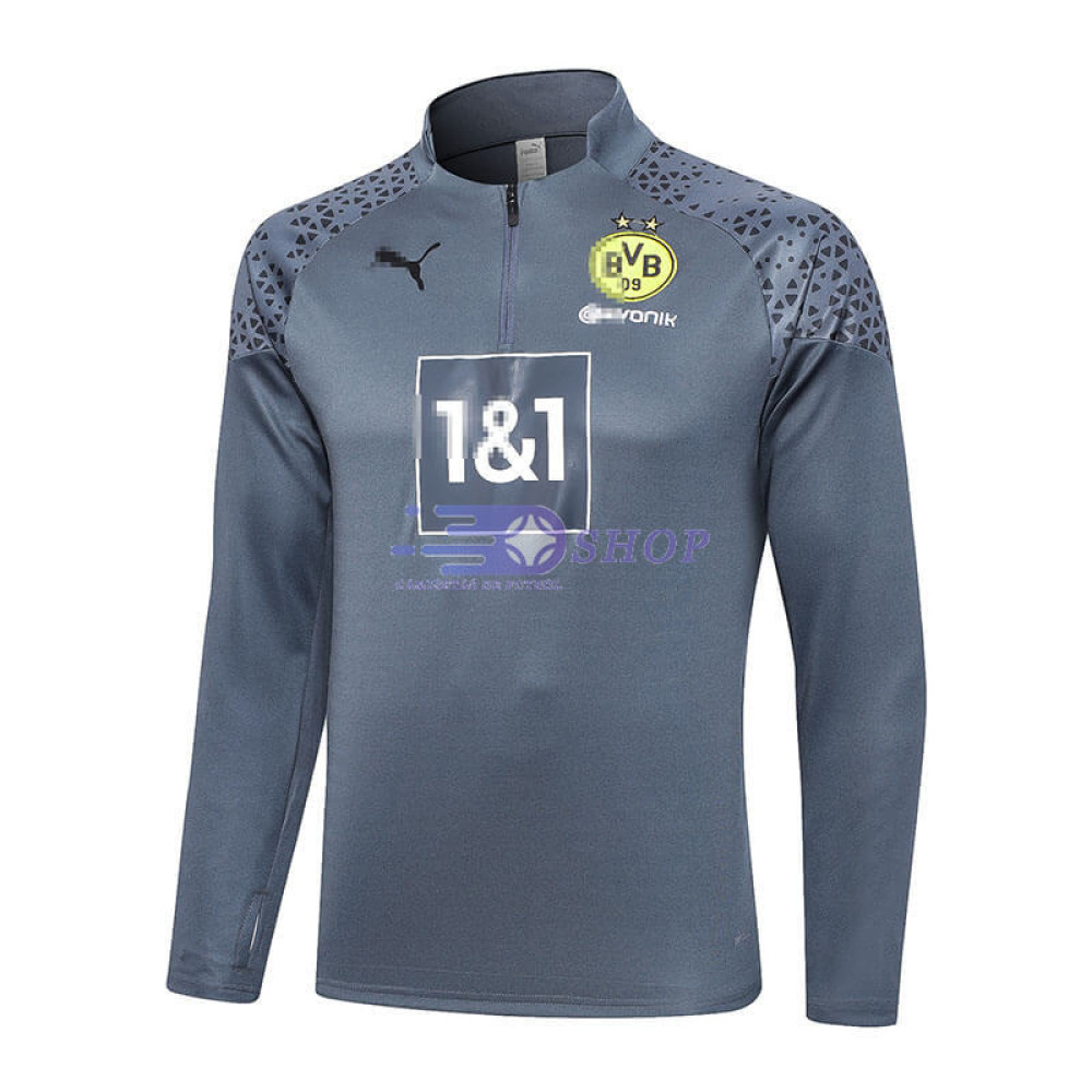 Sudadera de Entrenamiento Borussia Dortmund Gris 2023/2024