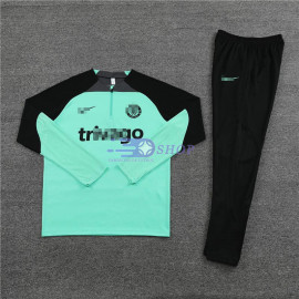 Sudadera de Entrenamiento Chelsea FC Verde 2023/2024 Niño Kit