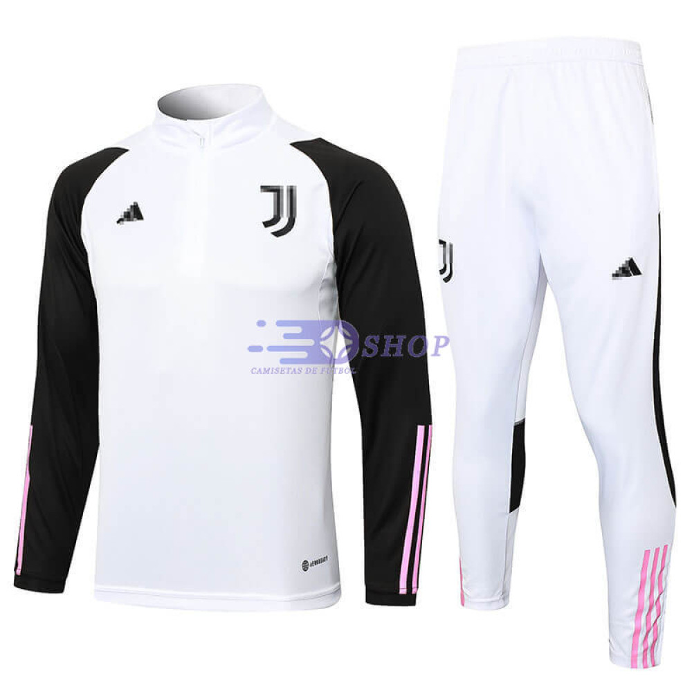Sudadera de Entrenamiento Juventus Blanco/Negro 2023/2024 Kit