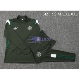 Sudadera de Entrenamiento Manchester City Verde Oscuro 2023/2024 Kit