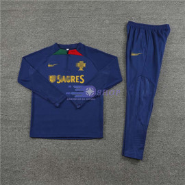 Sudadera de Entrenamiento Portugal Azul 2023