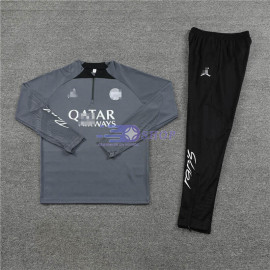Sudadera de Entrenamiento PSG 2023/2024 Niño Kit Gris Oscuro