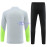 Sudadera de Entrenamiento PSG Gris/Verde Fluorescente 2023/2024 Niño Kit