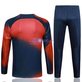 Sudadera de Entrenamiento PSG Rojo/Azul 2023/2024 Niño Kit