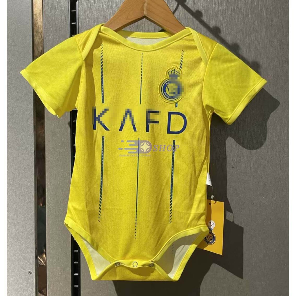 Camiseta Al-Nassr FC 2023/2024 1ª Equipación Baby