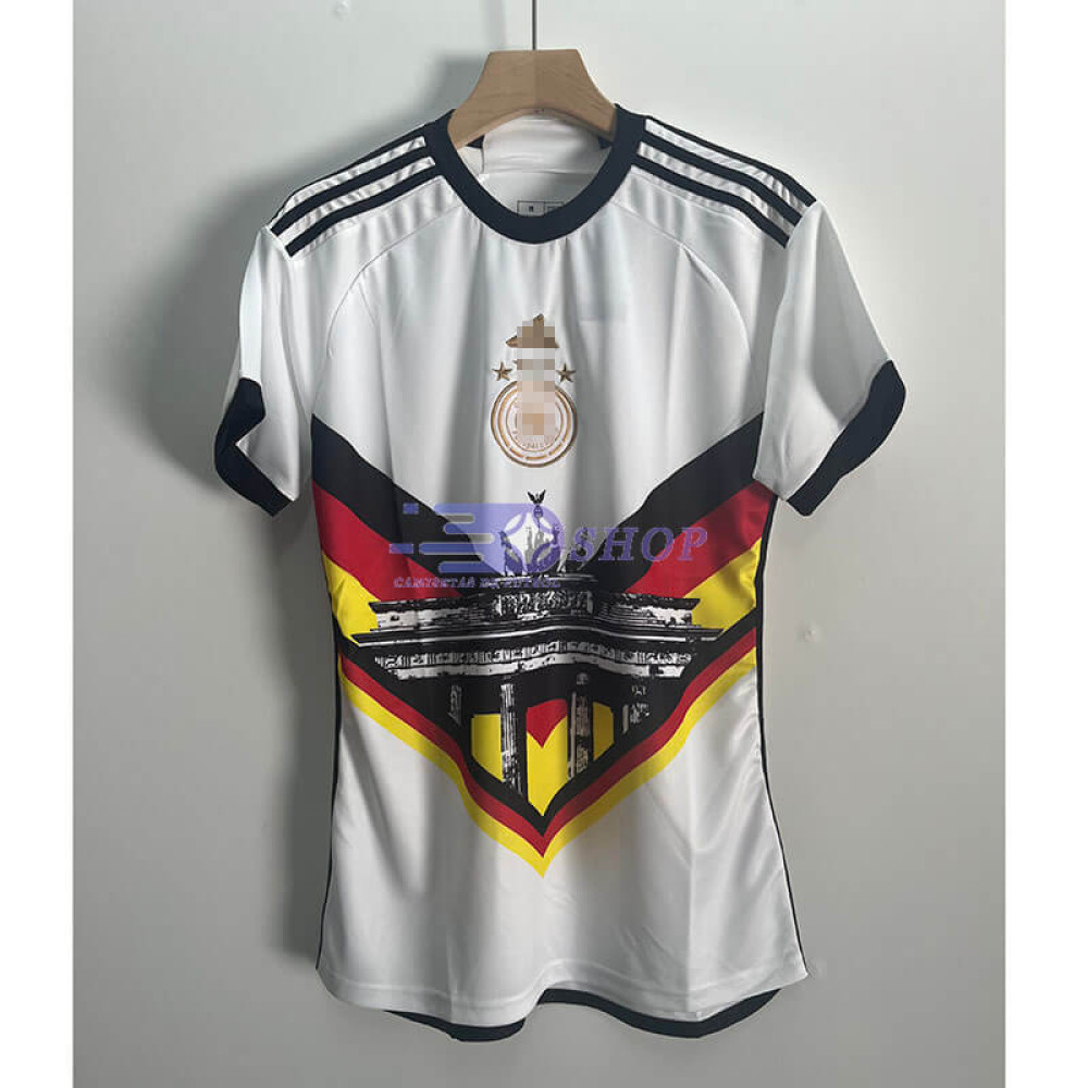 Camiseta Alemania 2023 Blanco/Negro Especial Edición