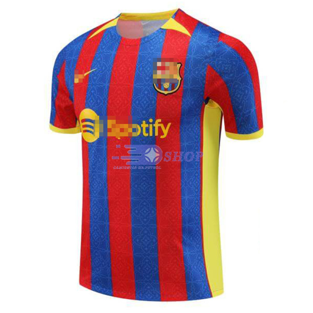 Camiseta de Entrenamiento Barcelona Rojo/Azul/Amarillo 2023/2024