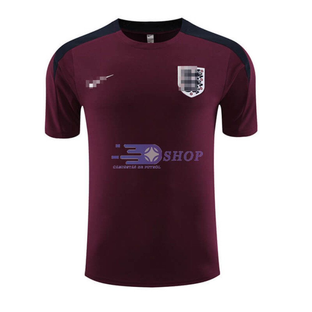Camiseta de Entrenamiento Inglaterra Rojo Oscuro 2023