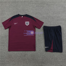 Camiseta de Entrenamiento Inglaterra Rojo Oscuro 2023