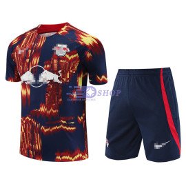 Camiseta de Entrenamiento Leipzig Azul/Rojo 2023/2024