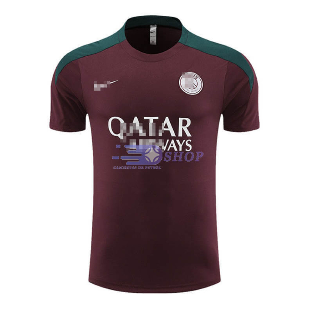 Camiseta de Entrenamiento PSG Rojo Oscuro 2023/2024
