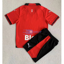 Camiseta Stade Rennais 2023/2024 1ª Equipación Niño Kit