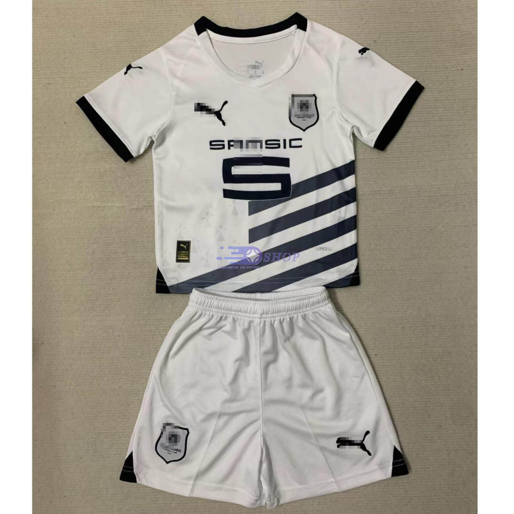 Camiseta Stade Rennais 2023/2024 2ª Equipación Niño Kit