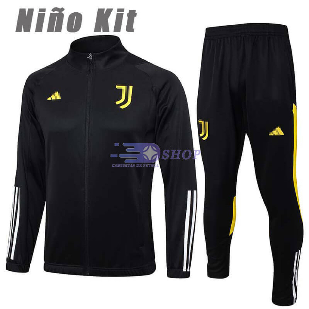 Chandal Juventus Negro 2023/2024 Niño
