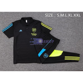 Polo Arsenal Negro 2023/2024