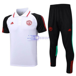 Polo Manchester United Blanco/Negro 2023/2024
