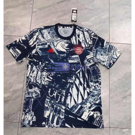 Camiseta Bayern Múnich Azul/Blanco 2023/2024 Pre-Match