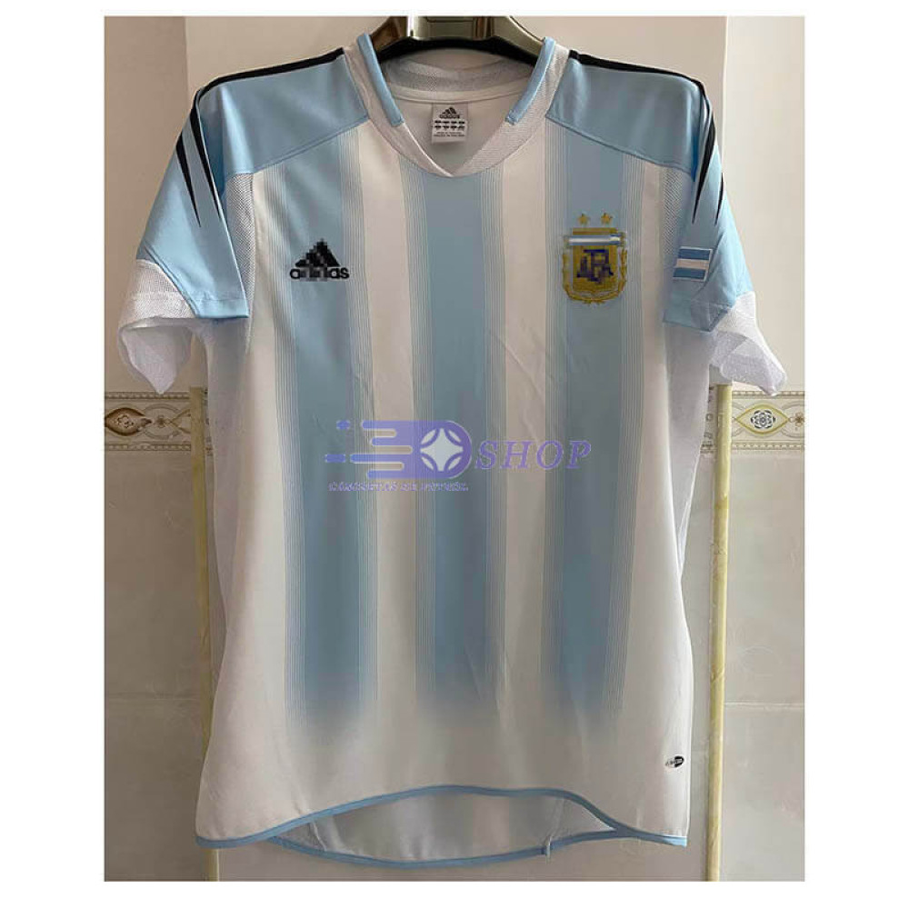 Camiseta Argentina 2004/05 1ª Equipación Retro