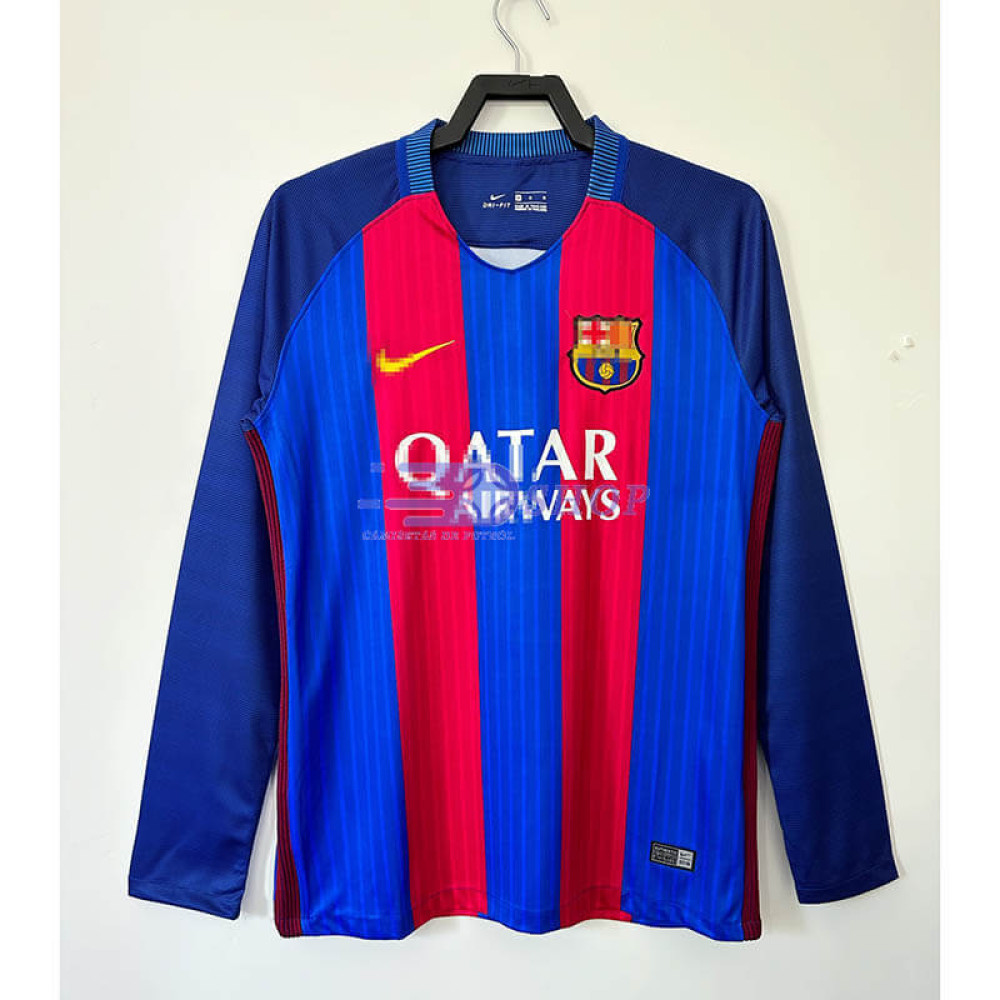 Camiseta Barcelona 16/17 1ª Equipación Retro ML