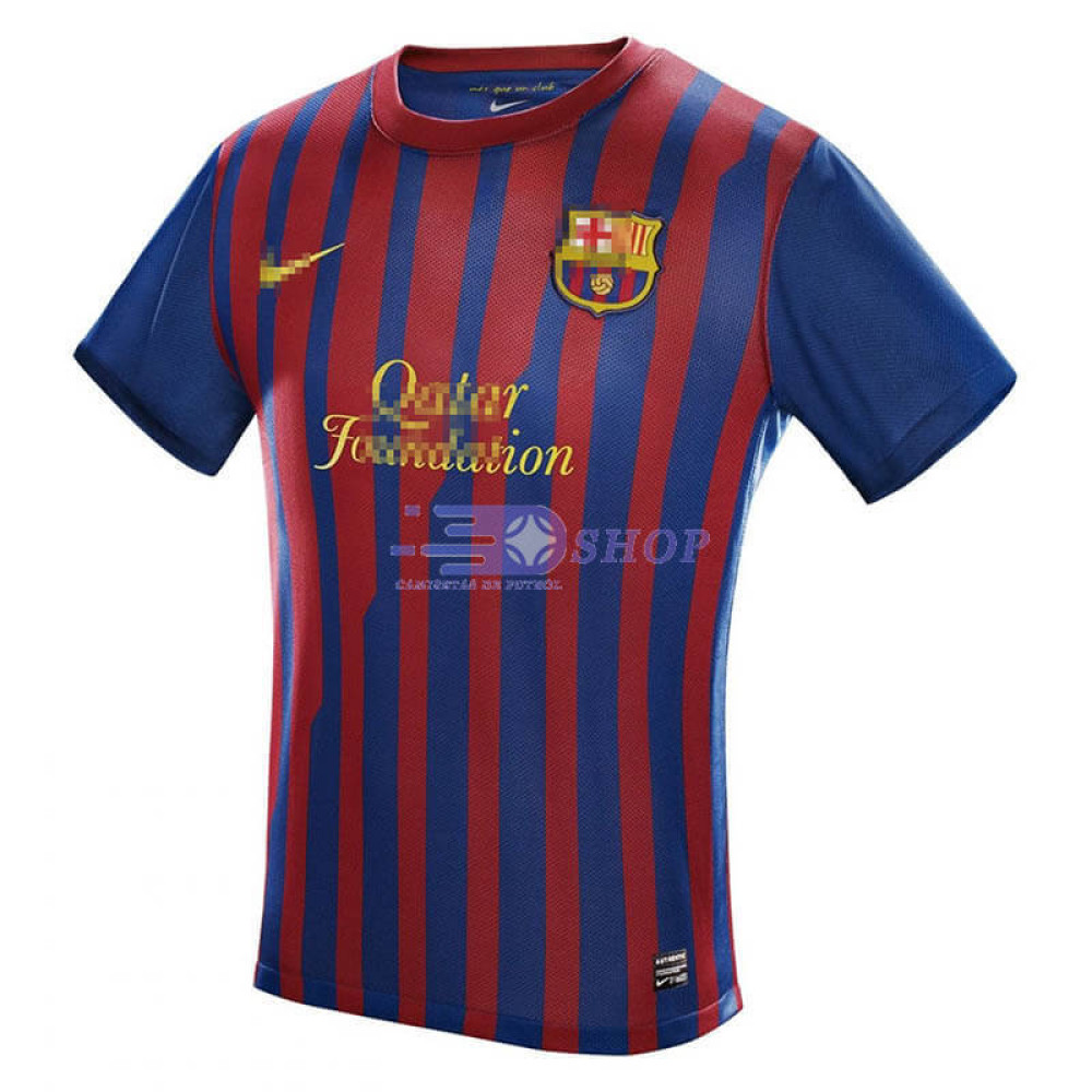 Camiseta Barcelona 2011/12 1ª Equipación Retro