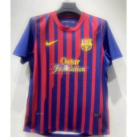 Camiseta Barcelona 2011/12 1ª Equipación Retro