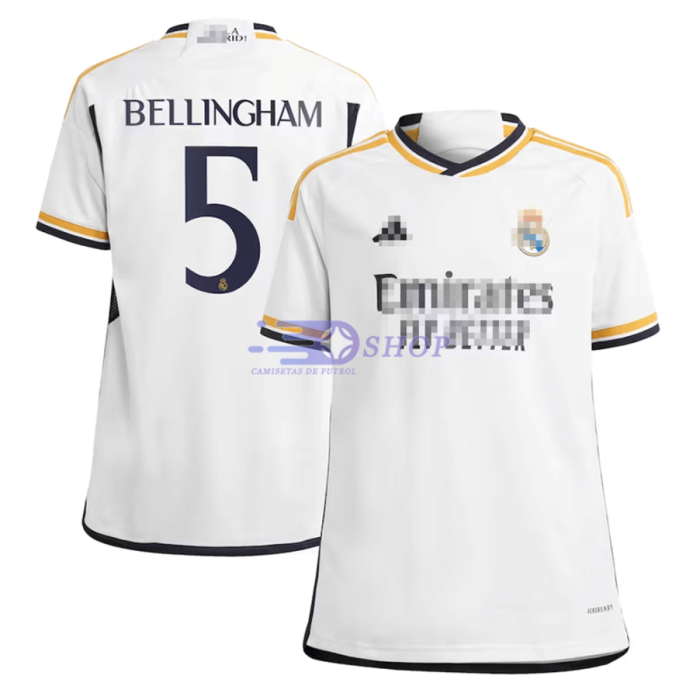 Camiseta Bellingham 5 Real Madrid 2023/2024 1ª Equipación