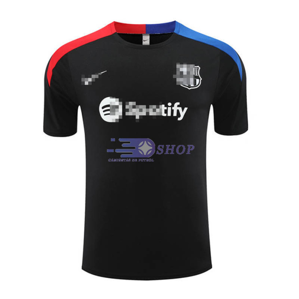 Camiseta de Entrenamiento Barcelona Negro 2023/2024