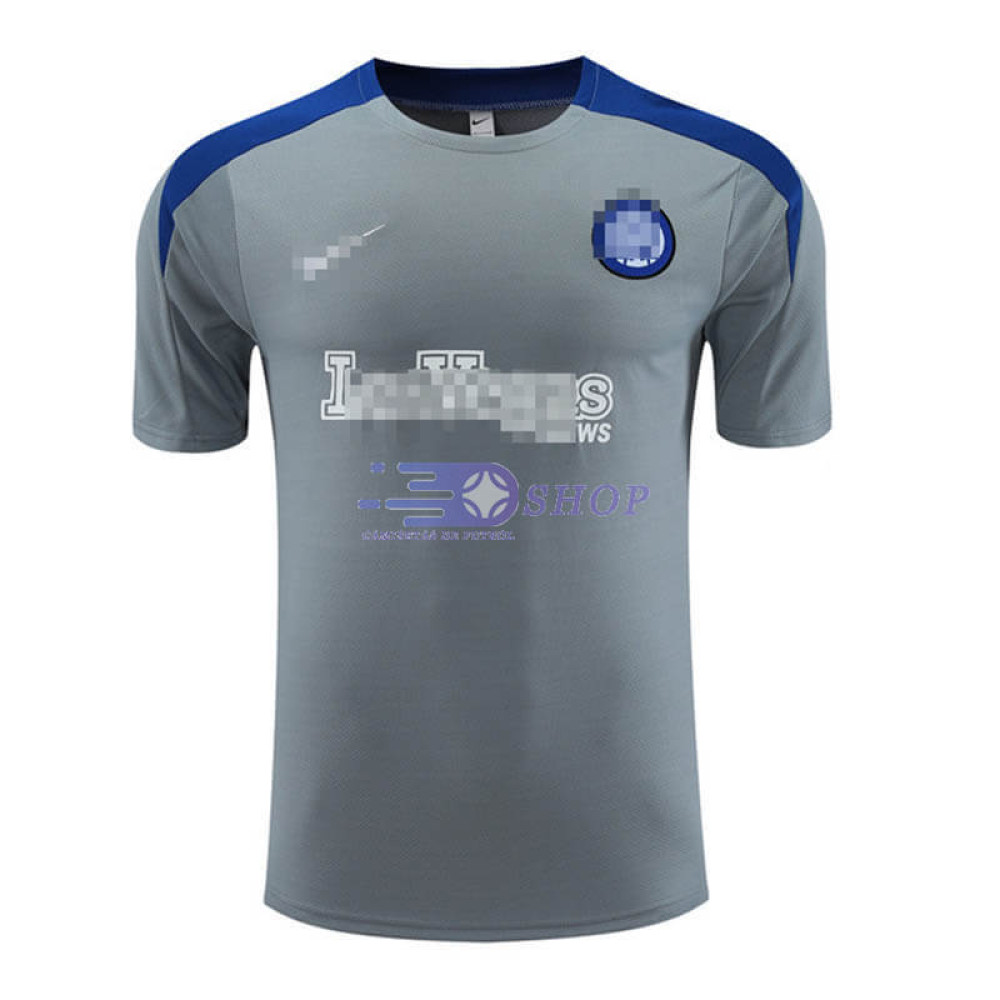 Camiseta de Entrenamiento Inter De Milan Gris Oscuro 2023/2024