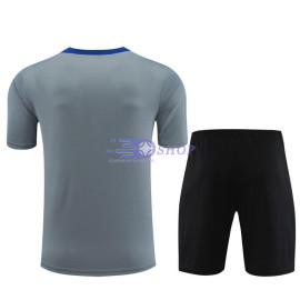 Camiseta de Entrenamiento Inter De Milan Gris Oscuro 2023/2024 Niño Kit