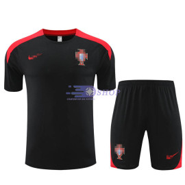 Camiseta de Entrenamiento Portugal Negro 2023