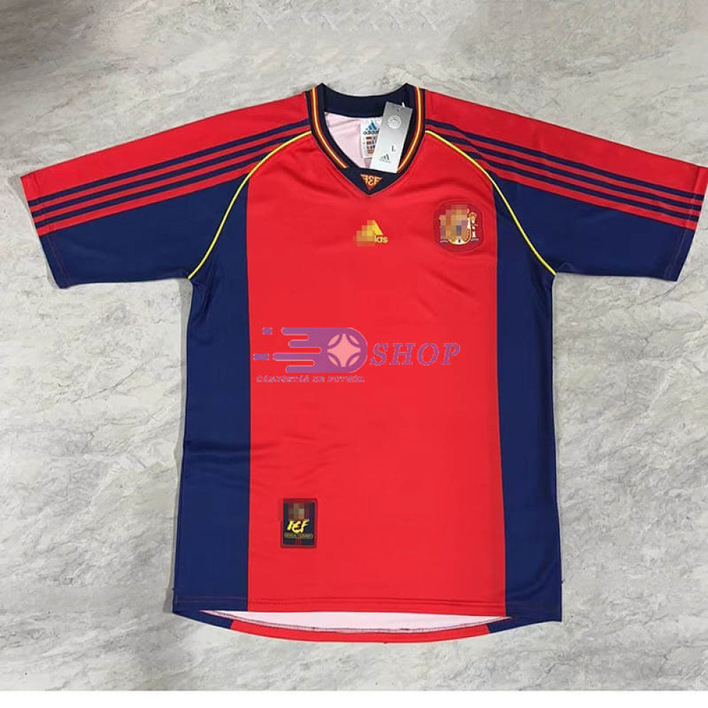 Camiseta España 1998 1ª Equipación Retro