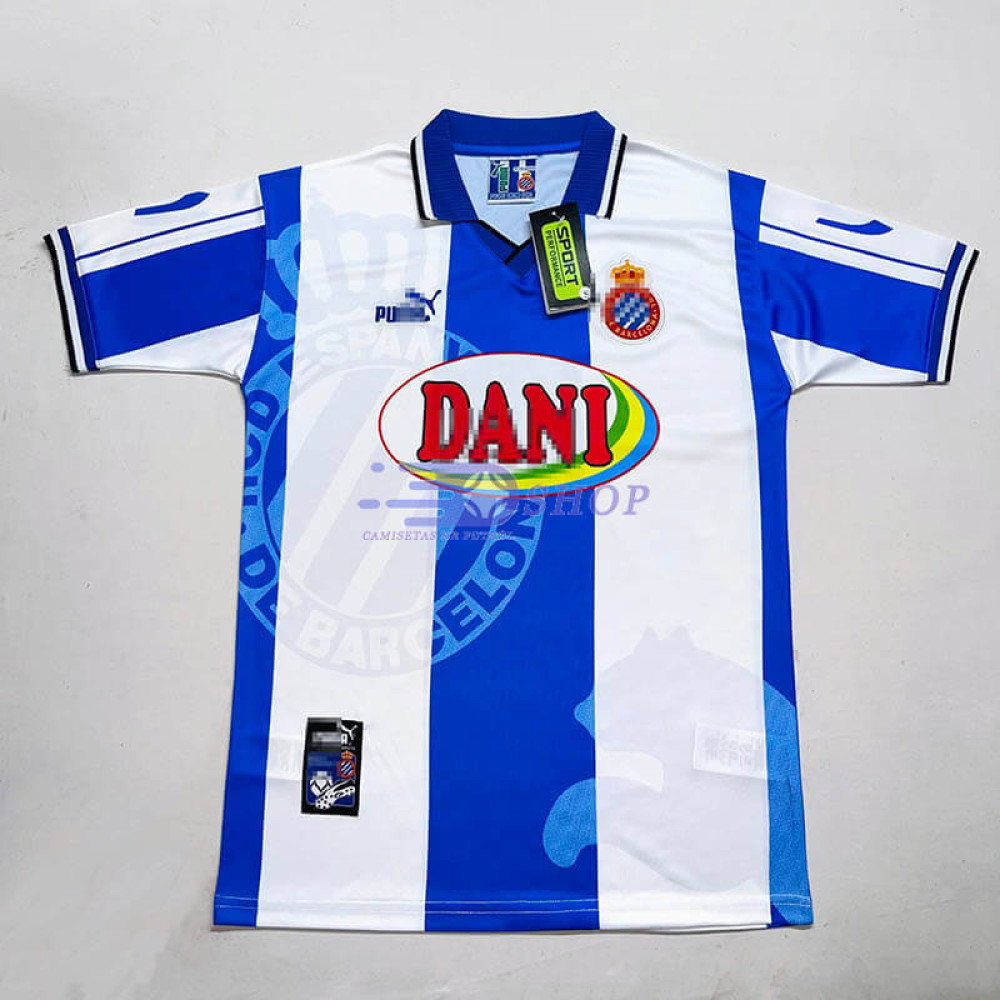 Camiseta Espanyol 1998 1ª Equipación Retro