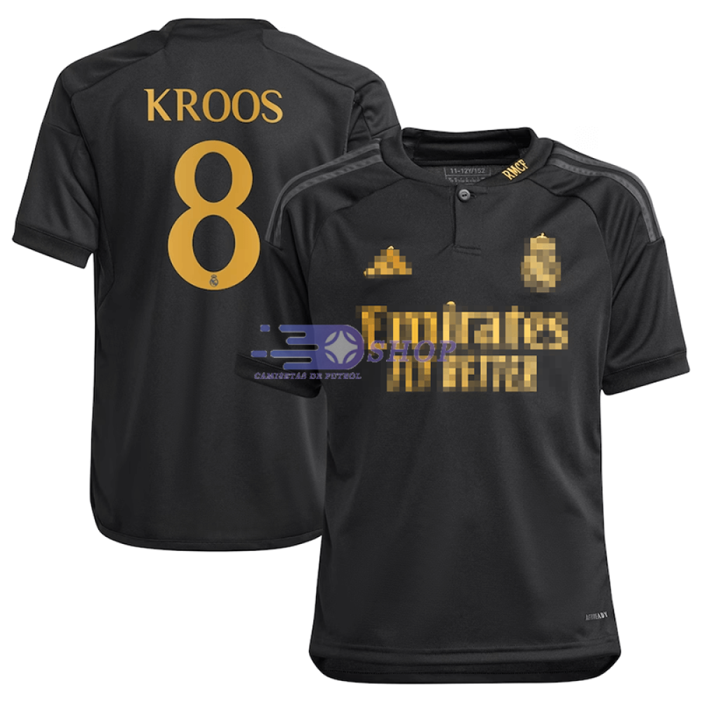 Camiseta Kroos 8 Real Madrid 2023/2024 3ª Equipación