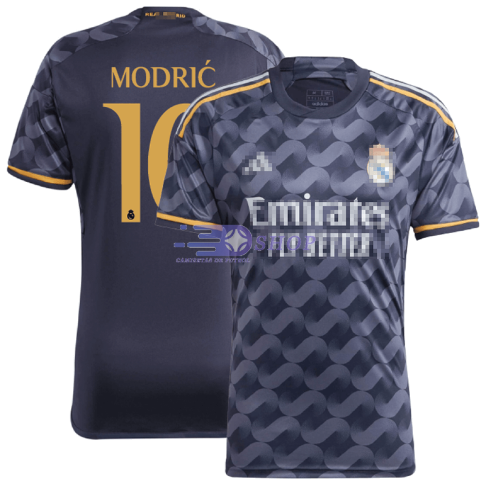 Camiseta MODRIĆ 10 Real Madrid 2023/2024 2ª Equipación