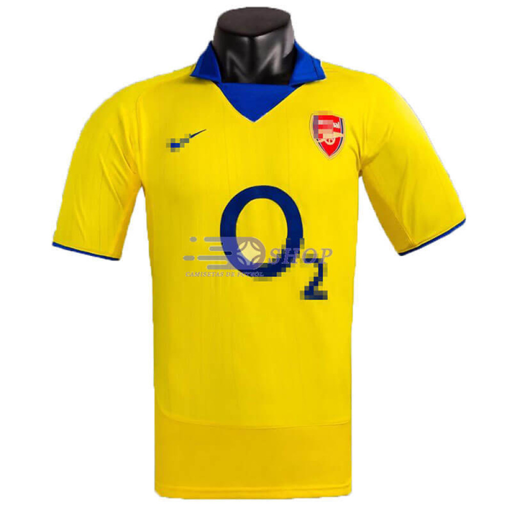 Camiseta Arsenal 03/04 2ª Equipación Retro