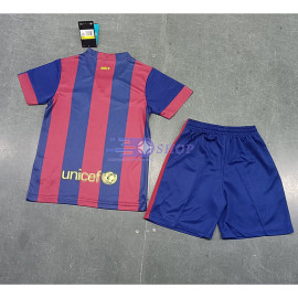Camiseta Barcelona 14/15 1ª Equipación Retro Niño Kit