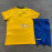Camiseta Brasil 1994 1ª Equipación Retro Niño Kit