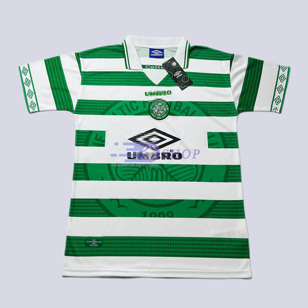 Camiseta Celtic 1997/99 1ª Equipación Retro